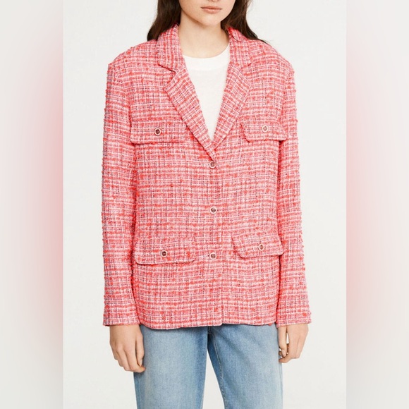 ❤️NWT Claudie Pierlot Tweed Blazer Jacket❤️ - Picture 1 of 3